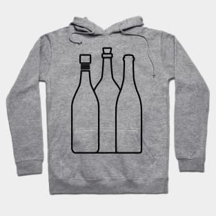 Wine Bottles Hoodie